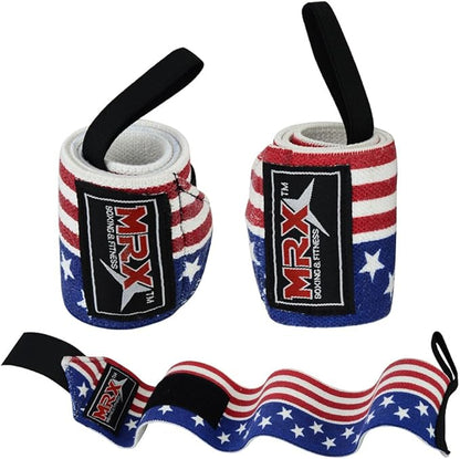 MRX Weight Lifting Gym Training Wrist Wraps for Wrist Support Bodybuilding Workout Wrap Men/Women