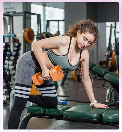 15LB 20LB 30LB 40LB 50LB Adjustable Dumbbell Set Free Weights Dumbbells Set for Women Men Hand Weights Sets Adjust Dumbbell Weight Sets for Home Gym Exercise Workout Strength Training Equipments