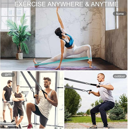 Long Bands for Working Out - Long Resistance Bands for Women Long Workout Bands Long Resistance Bands for Working Out Long Loop Resistance Bands Large Loop Resistance Bands Body Bands for Working Out