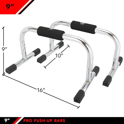 JFIT Tall Push Up Bar Stand