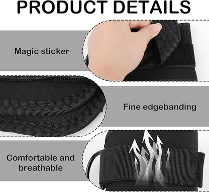 Ankle Resistance Bands with Cuffs, Home Gym Workout Equipment, Lifting Glute Butt Exercise Equipment for Women, Ankle Weights Fitness Band Set