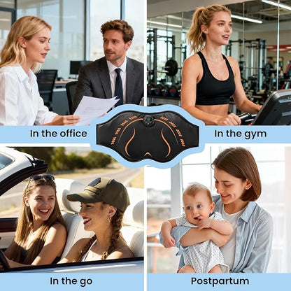 Hip Trainer Glute Abs Stimulator Belt, Butt Lifting Machine & Muscle Toner, Muscle Stimulator for Lifting HIPS, Home Workout Equipment for Women