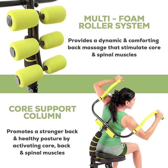 AB Doer 360 - Ab Fitness Machine System Provides An Abdonimal And Muscle Activating Workout with Aerobics to Burn Calories and Workout
