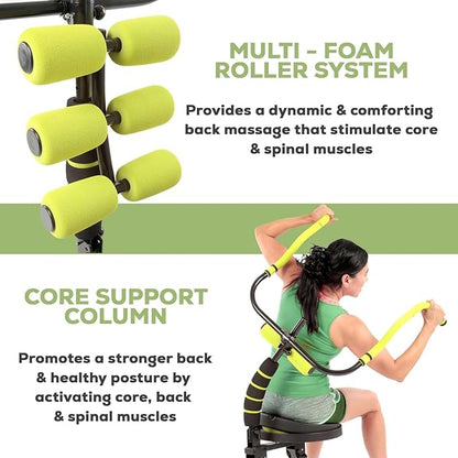 AB Doer 360 - Ab Fitness Machine System Provides An Abdonimal And Muscle Activating Workout with Aerobics to Burn Calories and Workout