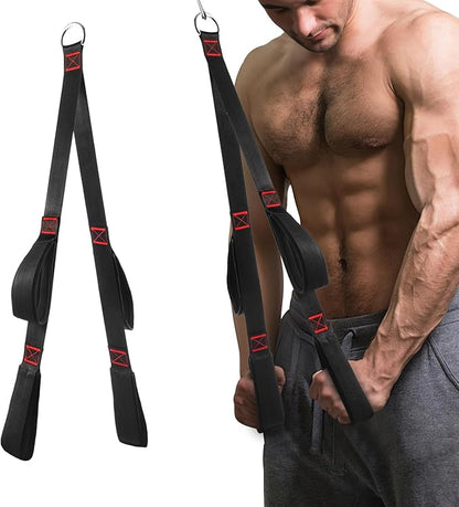 Fitness LAT and Lift Pulley System, Upgraded Weight Cable Pulley LAT Pull Down Machine Attachments Home Gym Training Equipment for Biceps Curl Triceps Forearm