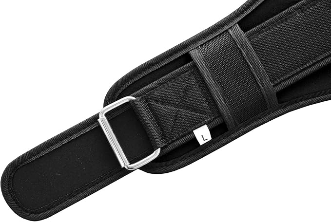 Weight Lifting Belt Neoprene Gym Fitness Workout Double Support Brace