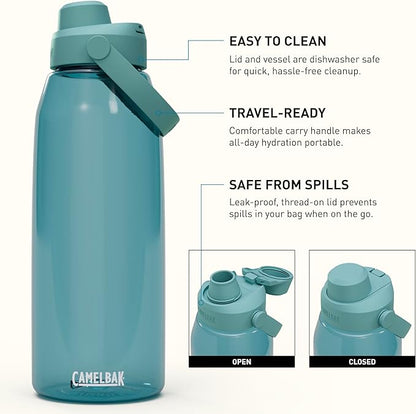 CamelBak Thrive Chug Tritan Renew Water Bottle Cove, 50oz