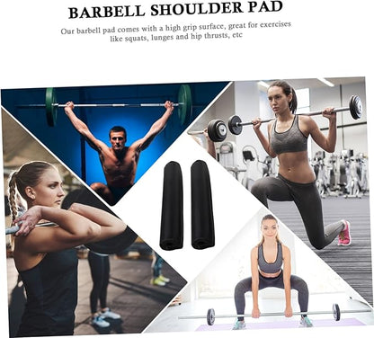 Barbell Shoulder Pads Adjustable Squat Rack Ropes Training Protector Wrist Wraps for Weightlifting Gym