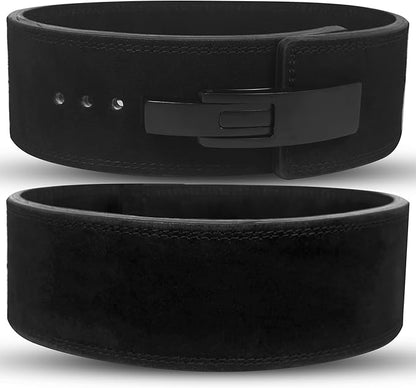 RAD Lever Weight Lifting Gym Belt for Men & Women Size 63 TO107 CM,Thick 10MM & Width 4 Inch Lever Powerlifting Belts for Women Dead Lift Workout Belt Leather Weight Lifting Lever Gym Squat Belt