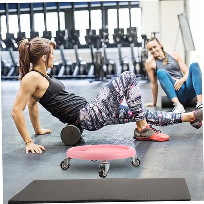 Sliding Fitness Discs with Knee Cushion Multi-functional Ab Exercise Equipment for Home Workouts Durable Quiet Design for Core Strength Training and Full Body Exercises