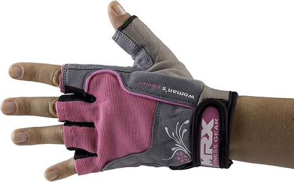MRX BOXING & FITNESS Weight Lifting/Exercise Grip Gloves for Women, Great for Workouts, Weight Training and More, Pro Series