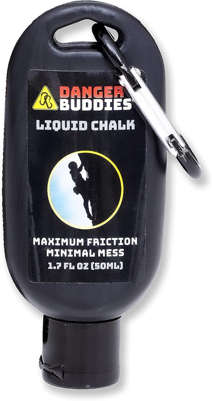 Danger Buddies Liquid Chalk for Rock Climbing, Weight Lifting, Gymnastics & More