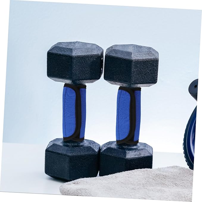4pcs Barbell Pad Slip Grip Cover for Pull-up Handles Fitness Accessory for Horizontal Bars Weightlifting Equipment Non-Slip Protection for Gym Training