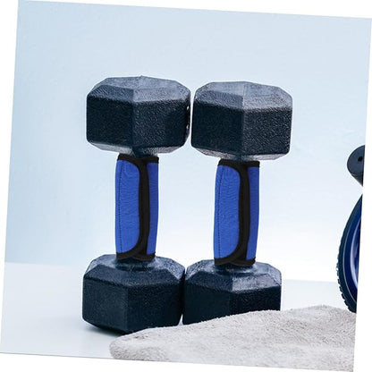 4pcs Barbell Pad Slip Grip Cover for Pull-up Handles Fitness Accessory for Horizontal Bars Weightlifting Equipment Non-Slip Protection for Gym Training