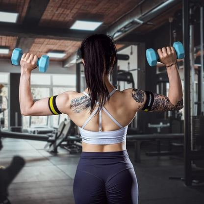 MANUEKLEAR Blood Flow Restriction Bands for Women Glutes Leg, Booty Bands for Women Butt Lift, BFR Occlusion Thigh Bands for Workout Squat Hip Building