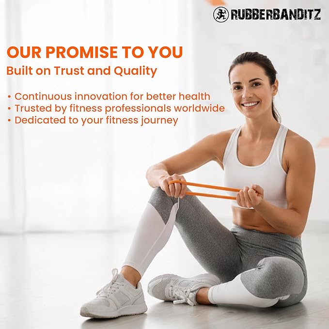 Rubberbanditz 12 inch Continuous Loop Powerlifting Band - 5-150 lbs