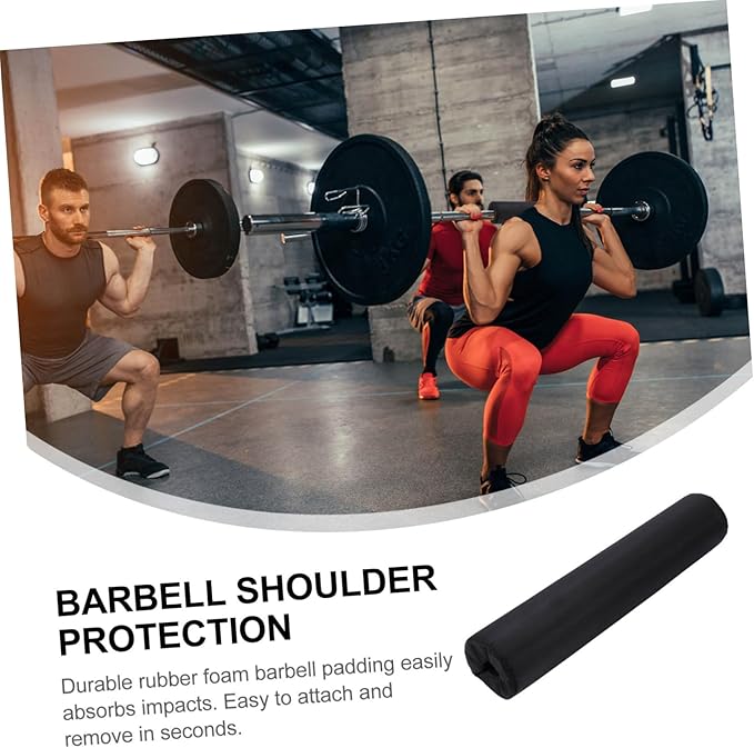 Barbell Pad for Weightlifting Soft Non-Slip Cushion for Squats Hip Thrusts and Lunges Shoulder Protection for Gym Use Lightweight and Compact Design
