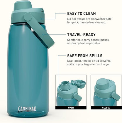 CamelBak Thrive Chug Tritan Renew Water Bottle Cove, 32oz