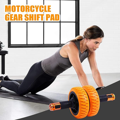 Ab Roller Wheel, With Non-Slip Design, 35x15x15cm, Core Exercise Wheel, Fitness Ab Trainer, Portable & Lightweight, For Men Women, Beginner, Fitness, Indoor,Outdoor Training