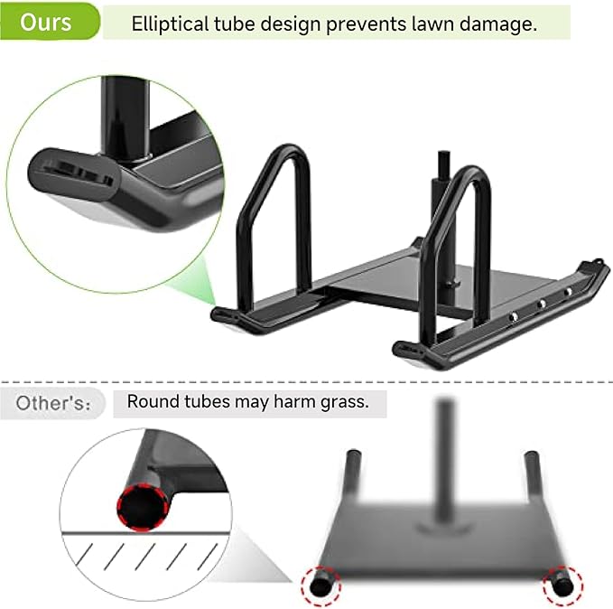 Kipika Weight Sled, Workout Sled, Fitness Strength Training Sled, Speed Training Sled for Athletic Exercise, Speed Improvement, Easily Through Obstacles, Suitable for 1" & 2" Weight Plate