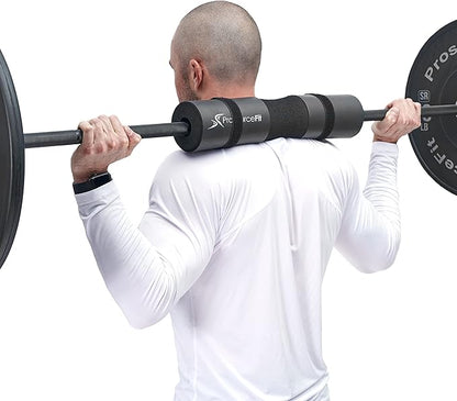 ProsourceFit Weight Lifting Barbell Pad, Thick Protective Padding for Neck & Shoulders for Squats, Hip Thrusts, Lunges