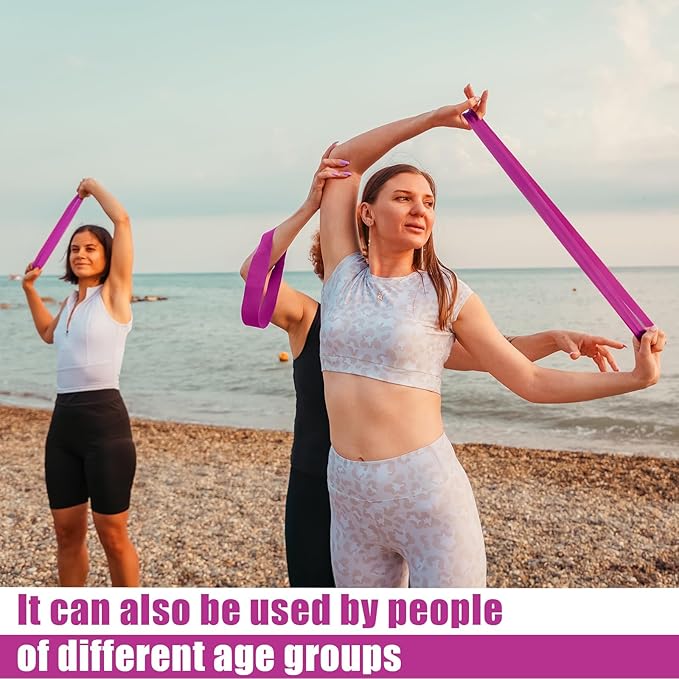 DEEKIN 20 Pcs Resistance Bands Resistance Loop Exercise Bands Exercise Equipment Elastic Drag Ring for Women and Men Home Fitness, Gym, Yoga