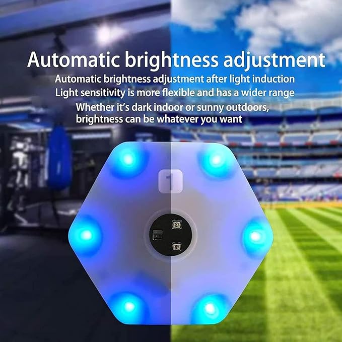TsoLay Training Speed Agility Training Lights, Smart APP Control Gym Fitness Sports Training Reaction Lights with 6 Light Colors and 270 Degree Wide Angle, Exercises Accessories Lights for All Ages