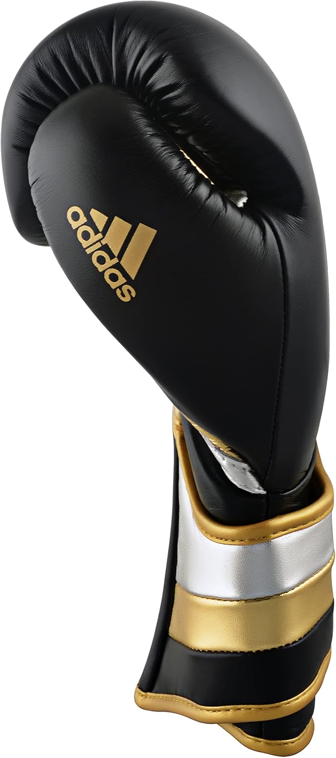 adidas Adi-Speed 501 Pro Kickboxing & Boxing Gloves for Men & Women – Leather Training Gloves for Heavy Bag, Sparring & Fitness