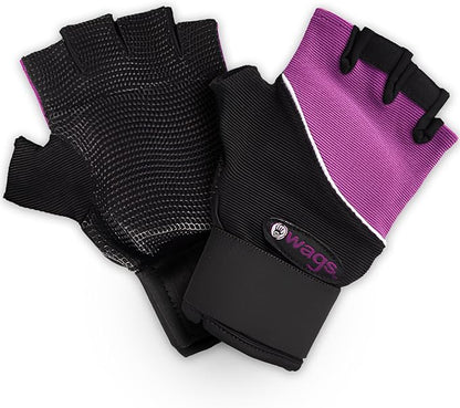 Wrist Support Gloves with Patented Ergonomic Gel Pad and Wrist Wrap for Women and Men's Workouts