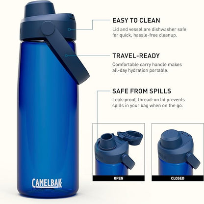 CamelBak Thrive Chug Tritan Renew Water Bottle Oxford, 25oz
