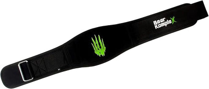 Bear KompleX Weight Lifting Belt for Men & Women - 6" Adjustable, Comfortable & Low Profile Heavy Duty Belt for Powerlifting, Cross Training, Squats & Deadlifts