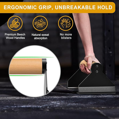 Kipika Push Up Bars, Pushup Stands, Anti-Slip Soft Plastic Push Up Handles, Bottom Anti-Slip Pad, Strength Training Equipment, Perfect for Floor Workout Exercise