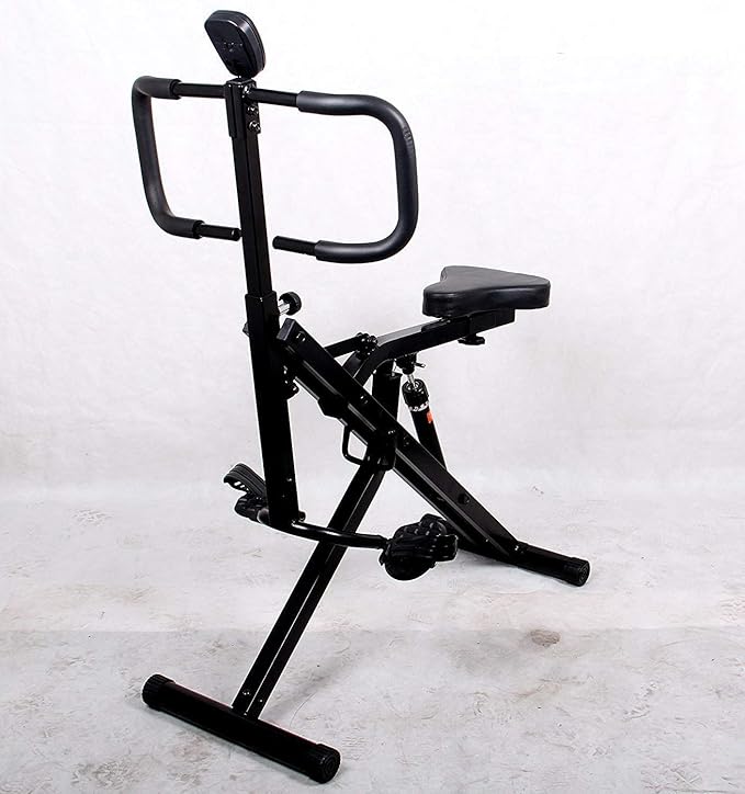 Abdominal AB Core Fitness Upright Squat Glutes Exercise Home Gym Workout Machine Full Body Core Training Fitness System 12 Hydraulic Adjustable Levels Cardio Strength Training