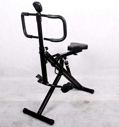 Abdominal AB Core Fitness Upright Squat Glutes Exercise Home Gym Workout Machine Full Body Core Training Fitness System 12 Hydraulic Adjustable Levels Cardio Strength Training