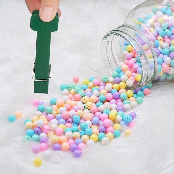 LEIFIDE Graded Pinch Pin Exerciser Finger Thumb Exerciser Finger Strengthener Pinch Clips for Conditioning Grip Strength Trainer, Assorted Colors
