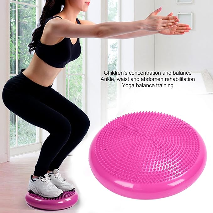 Balance Disc, Balance Pad Yoga Massage Ball Pad Professional Balance Disc Cushion Mat Fitness Exercise Training Ball