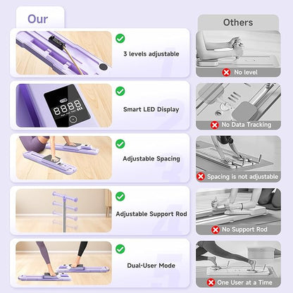 Foldable Ski Machine Exercise Equipment, Leg Exercise Machine, Multifunctional Pilates Board, Pilates Reformer Machine