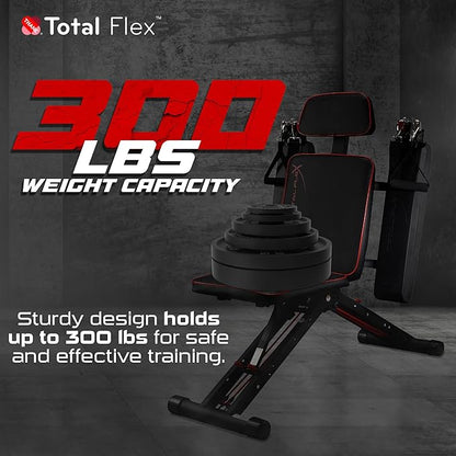 Total Flex Compact Design, Home Gym, Versitiale Exercises, Workout Equipment, Fitness Equipment