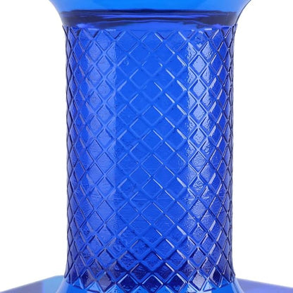 2.2L Dumbbell Shaped Exercise Water Bottle, Large Capacity Fitness Gym Training Bottle with Handle Leakproof Sports Hydration Jug for Running, Cycling, Yoga, Outdoors (Blue)