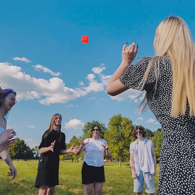 PATIKIL Bounce Reaction Balls Coordination Training Ball, Agility Trainer TPR High Difficulty for Speed Reflex