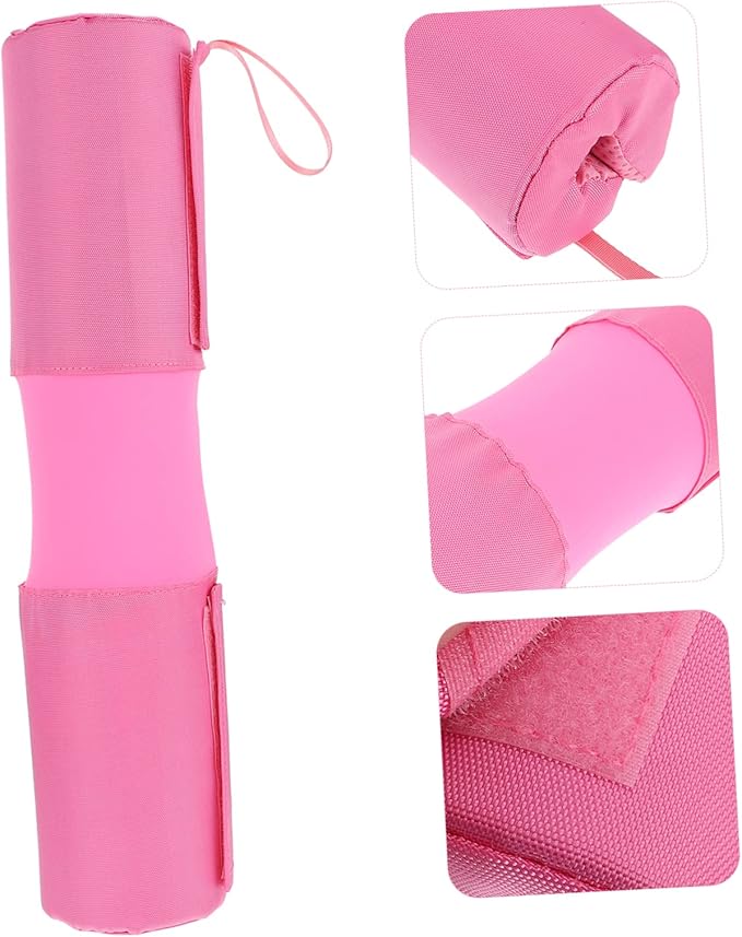 Totority Barbell Pad for Strength Training Hip Thrust Cushion Grey Barbell Pad Protective Shoulder Cover Random Style