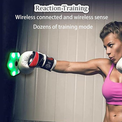 Flash Reflex and Reaction Training LED Light Pods, to Improve Fitness, Reaction Time, Speed and Agility - for Gyms, Coaches