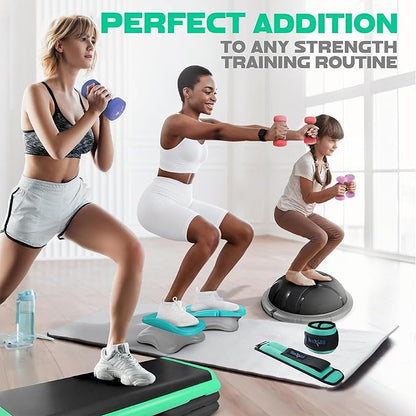 Yes4All Wrist & Ankle Weights Pair 1lb -10lbs, Adjustable Strap for Walking, Jogging, Pilates, Gym Fitness Workout for Women, Men