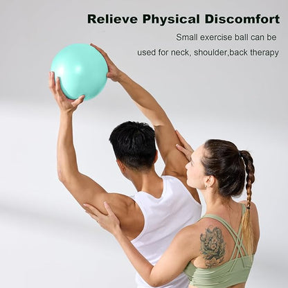 Exercise Ball for Workouts, Anti-Burst and Slip Resistant Yoga Ball for Gym Fitness and Physical Therapy