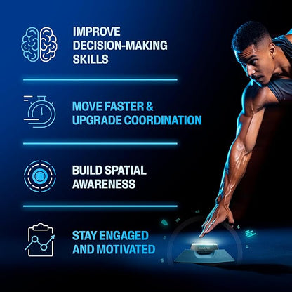 BlazePod Reaction Training Kit Smart Pods for Speed, Agility & Cognitive Drills - Pro-Level Training for Athletes, Trainers, Therapists & Coaches - App Access Included