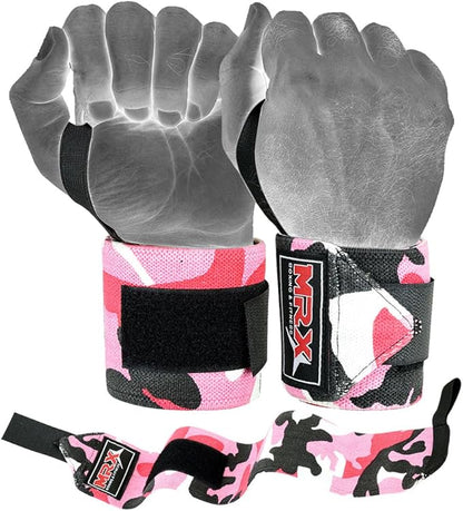 MRX Weight Lifting Gym Training Wrist Wraps for Wrist Support Bodybuilding Workout Wrap Men/Women