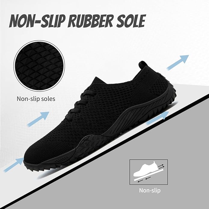 WCIDFY Barefoot Shoes Women Zero Drop Gym Walking Shoes Non Slip Minimalist Tennis Lightweight Breathable Yoga Sneakers
