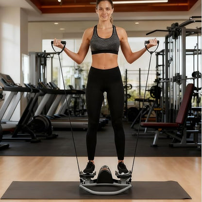 Rock Stepper Machine | Workout Equipment,Compact Side-to-Side Steppers,for Home Apartment Dorm Office Gym Legs Abs Glutes Women Men