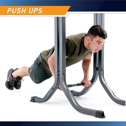 Marcy Multi-Functional Power Tower Home Gym for Strength Trainings