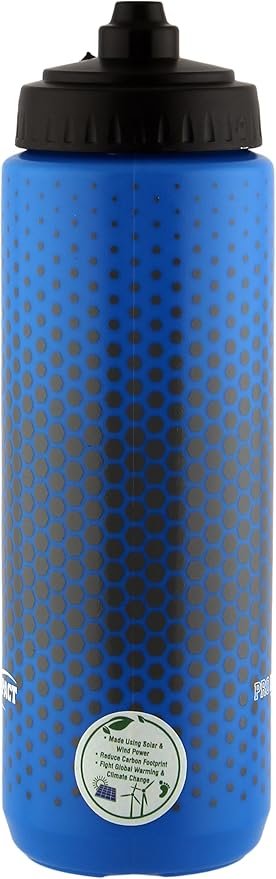 Pro Impact 28 Oz Squeeze Bottles Sports Water Bottle - Multipurpose Reusable Water Bottle for Training, Gym – Wide Mouth Squirt Bottles for Liquids – Soft Squeeze Gym Water Bottle for Fast Flow - Blue